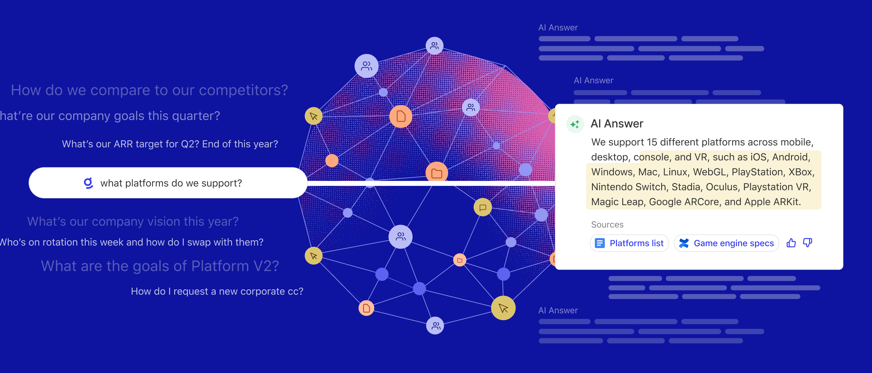 Glean Enterprise AI generative AI search