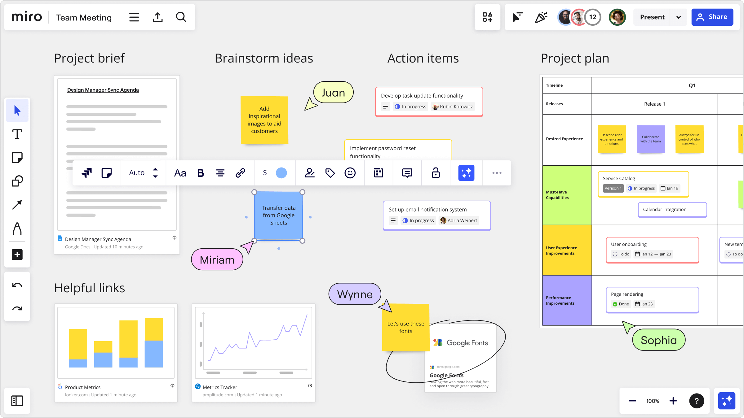 Miro Collaboration Whiteboard