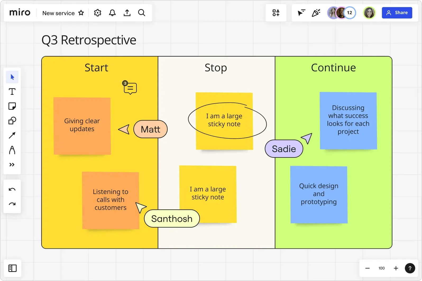 Miro Retrospectives